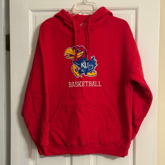 KU Jayhawks Basketball Hoodie - Picture 1 of 2